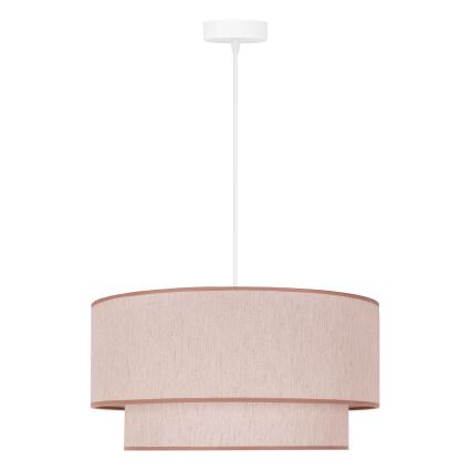 Duolla - Lustra ar auklu BOHO 1xE27/40W/230V d. 45 cm bēša