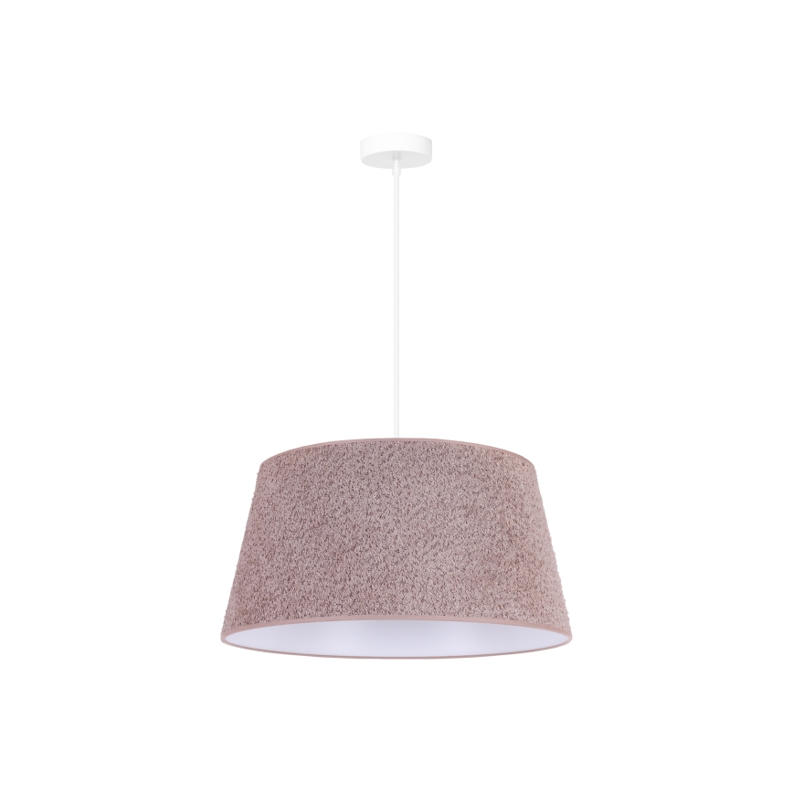 Duolla - Lustra ar auklu BOUCLE 1xE27/15W/230V d. 50 cm brūna