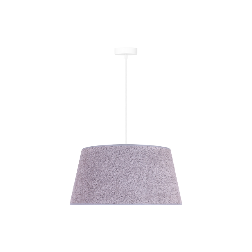 Duolla - Lustra ar auklu BOUCLE 1xE27/15W/230V d. 50 cm pelēka