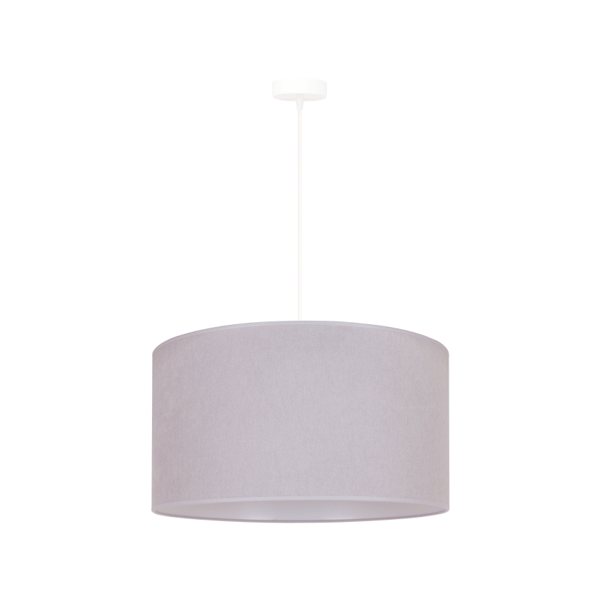Duolla - Lustra ar auklu BRISTOL 1xE27/40W/230V d. 45 cm pelēka