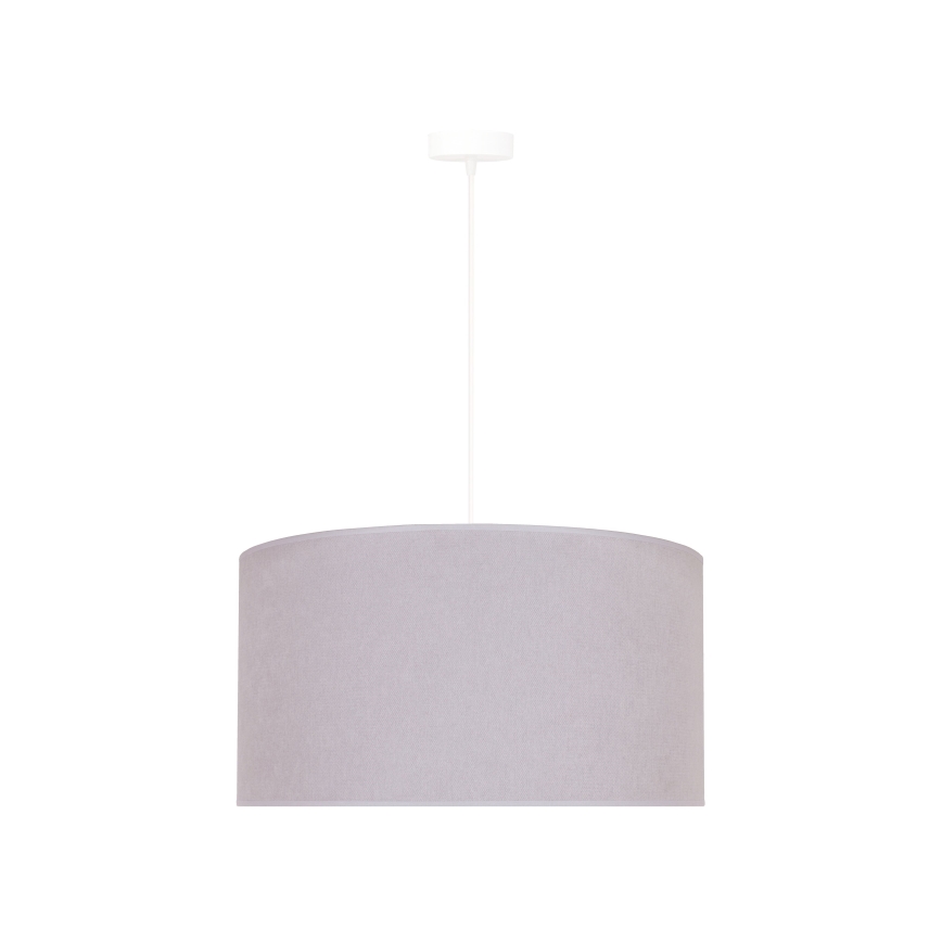 Duolla - Lustra ar auklu BRISTOL 1xE27/40W/230V d. 45 cm pelēka