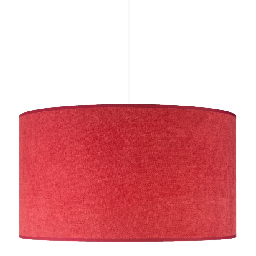 Duolla - Lustra ar auklu BRISTOL 1xE27/40W/230V d. 45 cm sarkana
