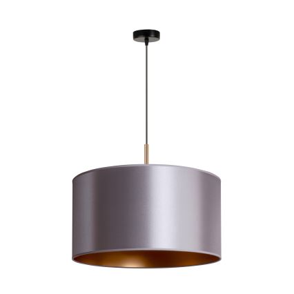 Duolla - Lustra ar auklu CANNES 1xE27/15W/230V d. 45 cm sudraba/varš