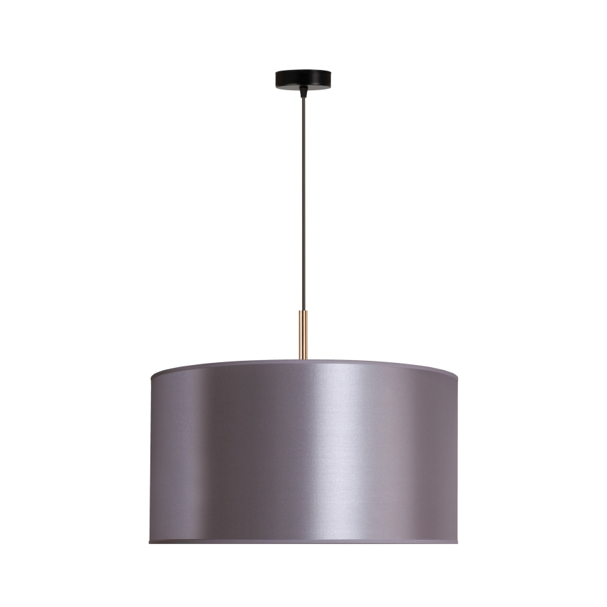 Duolla - Lustra ar auklu CANNES 1xE27/15W/230V d. 45 cm sudraba/varš