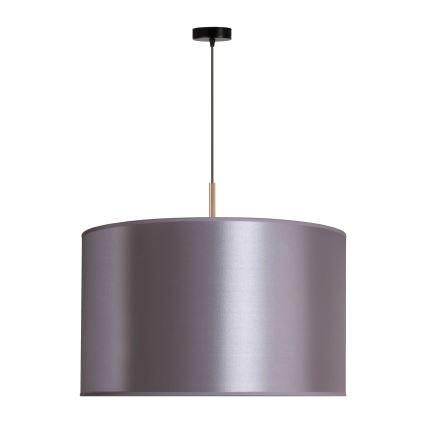 Duolla - Lustra ar auklu CANNES 1xE27/15W/230V d. 50 cm sudraba/varš