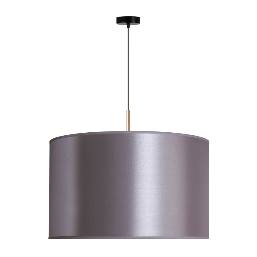 Duolla - Lustra ar auklu CANNES 1xE27/15W/230V d. 50 cm sudraba/varš