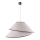 Duolla - Lustra ar auklu COCO 1xE27/40W/230V d. 50 cm balta