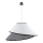 Duolla - Lustra ar auklu COCO 1xE27/40W/230V d. 50 cm balta/melna