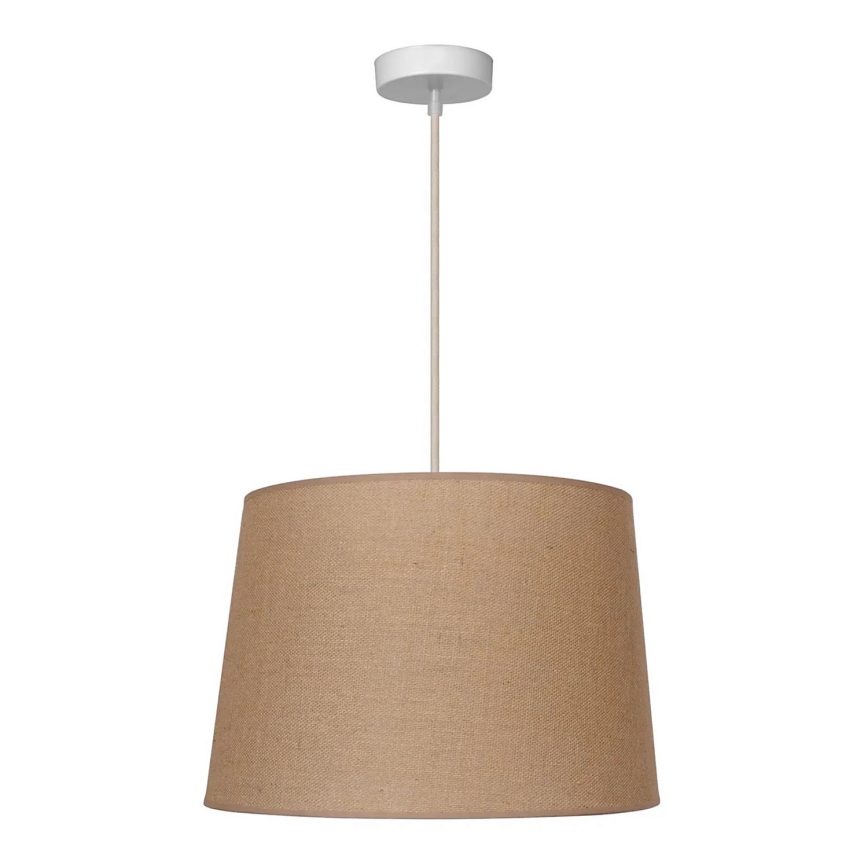 Duolla - Lustra ar auklu CONE 1xE27/15W/230V d. 40 cm brūna