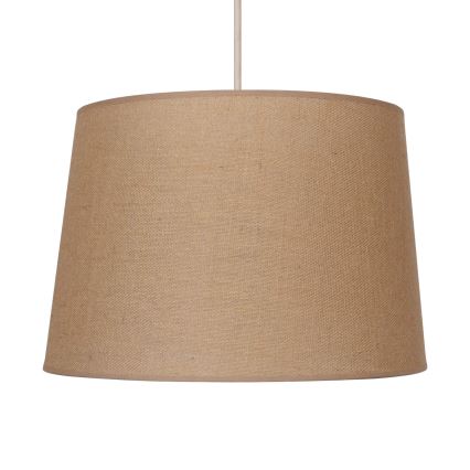 Duolla - Lustra ar auklu CONE 1xE27/15W/230V d. 40 cm brūna