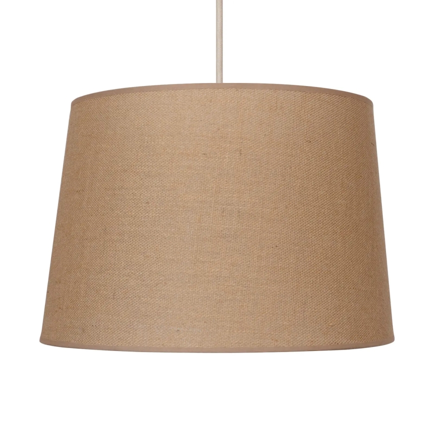 Duolla - Lustra ar auklu CONE 1xE27/15W/230V d. 40 cm brūna