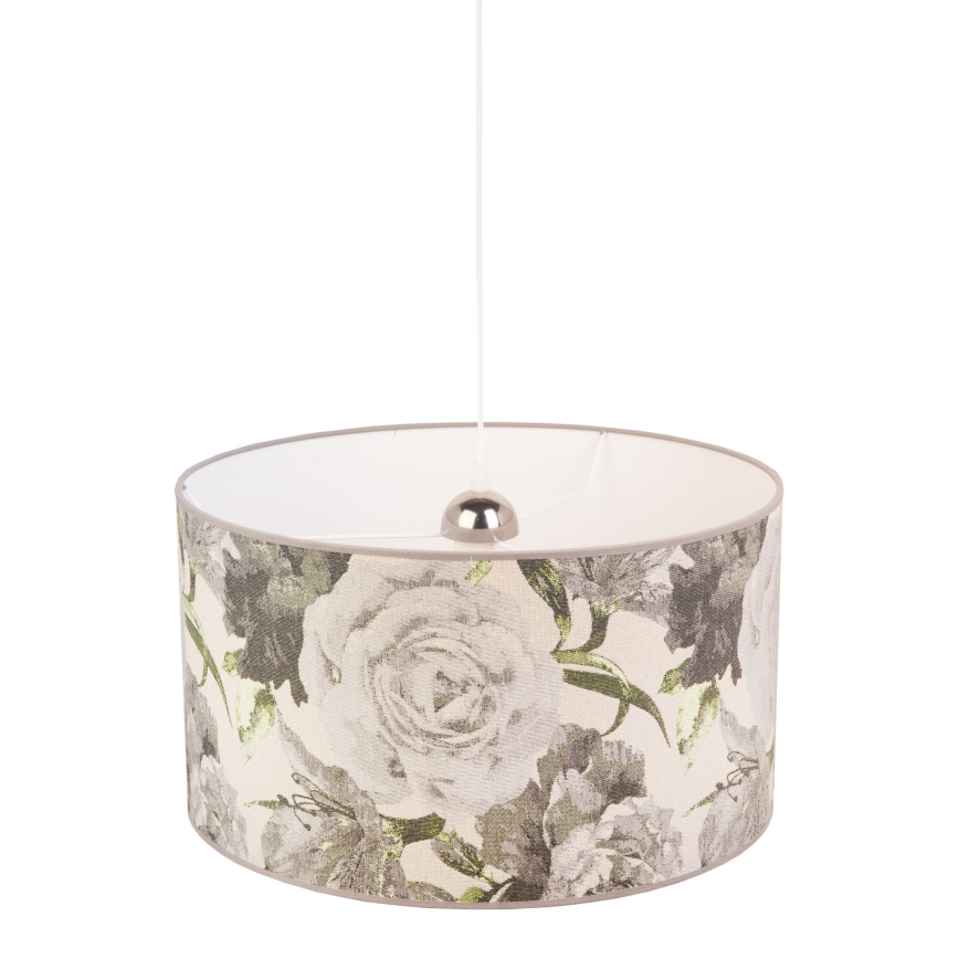Duolla - Lustra ar auklu CONSTANCE 1xE27/40W/230V d. 45 cm pelēka