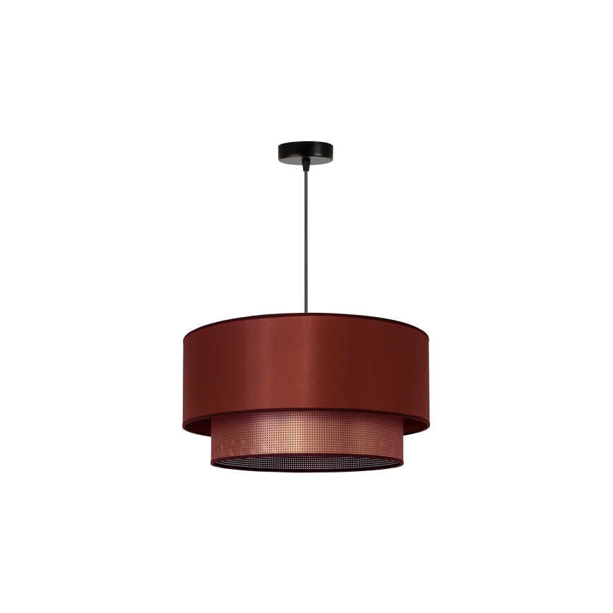 Duolla - Lustra ar auklu COPPER SHINY 1xE27/15W/230V d. 45 cm varš