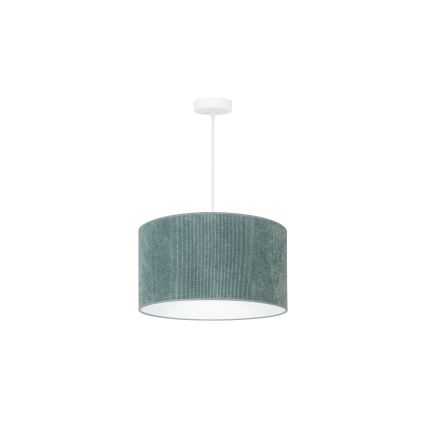 Duolla - Lustra ar auklu CORDUROY 1xE27/15W/230V lampa d. 40 cm zila