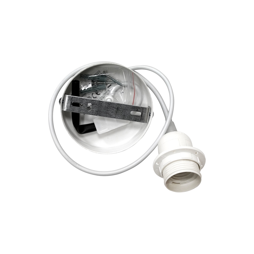 Duolla - Lustra ar auklu CORDUROY 1xE27/15W/230V lampa d. 40 cm zila