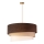 Duolla - Lustra ar auklu DEVON 1xE27/40W/230V d. 45 cm brūna/bēša