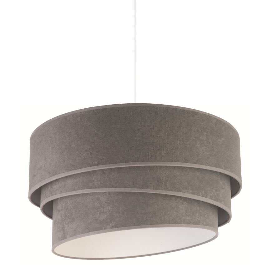 Duolla - Lustra ar auklu DEVON 1xE27/40W/230V d. 45 cm pelēka