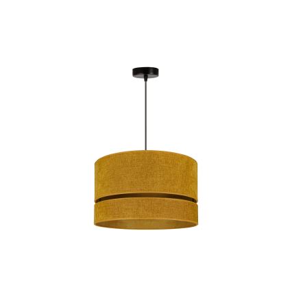 Duolla - Lustra ar auklu DOUBLE 1xE27/15W/230V d. 40 cm oranža