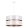 Duolla - Lustra ar auklu DUO 1xE27/15W/230V d. 40 cm balta/zelta