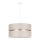 Duolla - Lustra ar auklu DUO 1xE27/15W/230V d. 40 cm balta/zelta