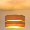 Duolla - Lustra ar auklu DUO 1xE27/15W/230V d. 40 cm bēša