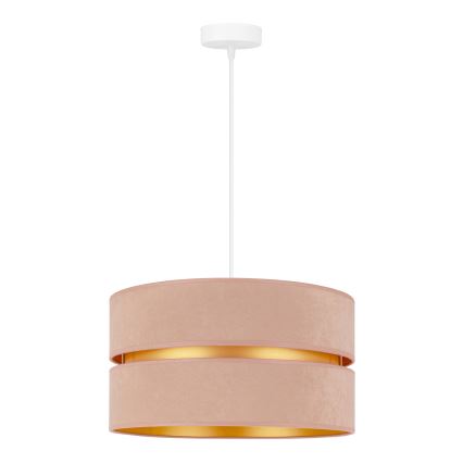 Duolla - Lustra ar auklu DUO 1xE27/15W/230V d. 40 cm bēša