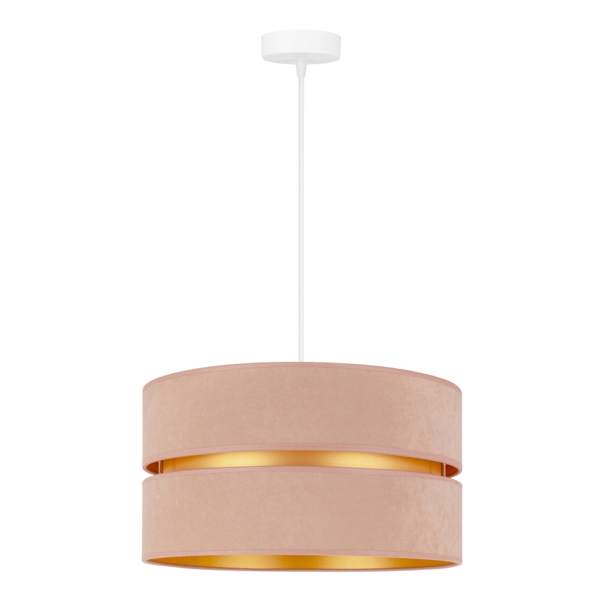 Duolla - Lustra ar auklu DUO 1xE27/15W/230V d. 40 cm bēša