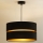 Duolla - Lustra ar auklu DUO 1xE27/15W/230V d. 40 cm melna/zelta