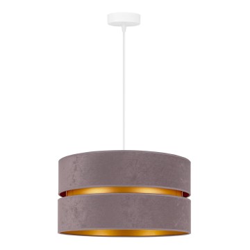 Duolla - Lustra ar auklu DUO 1xE27/15W/230V d. 40 cm pelēka