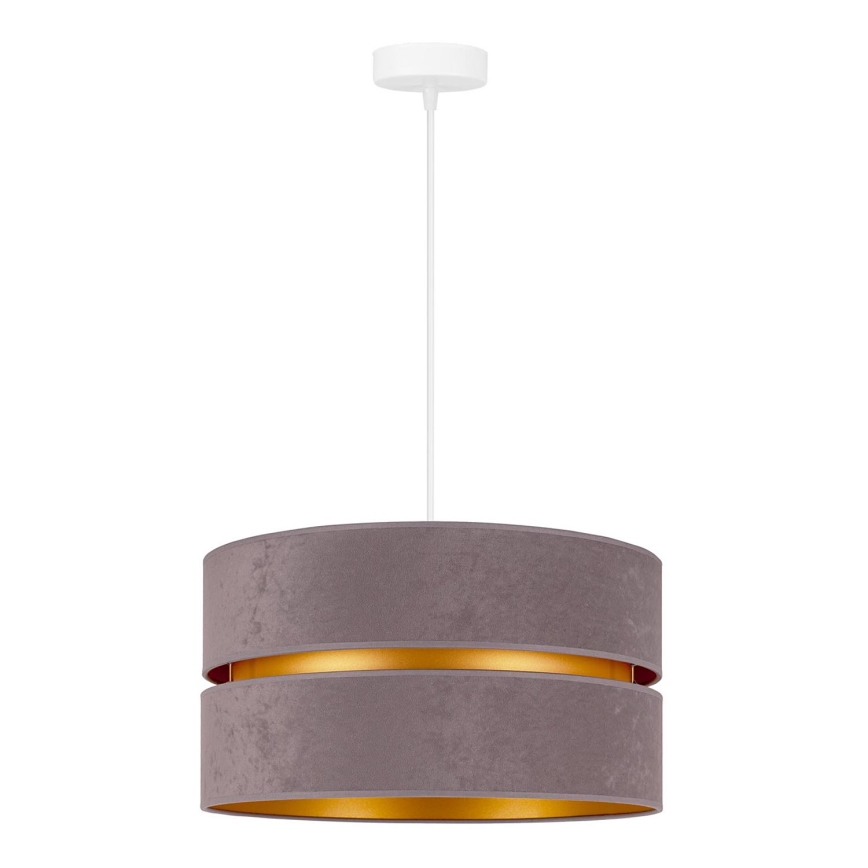 Duolla - Lustra ar auklu DUO 1xE27/15W/230V d. 40 cm pelēka