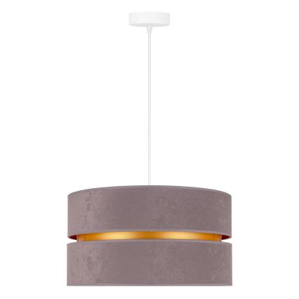 Duolla - Lustra ar auklu DUO 1xE27/15W/230V d. 40 cm pelēka