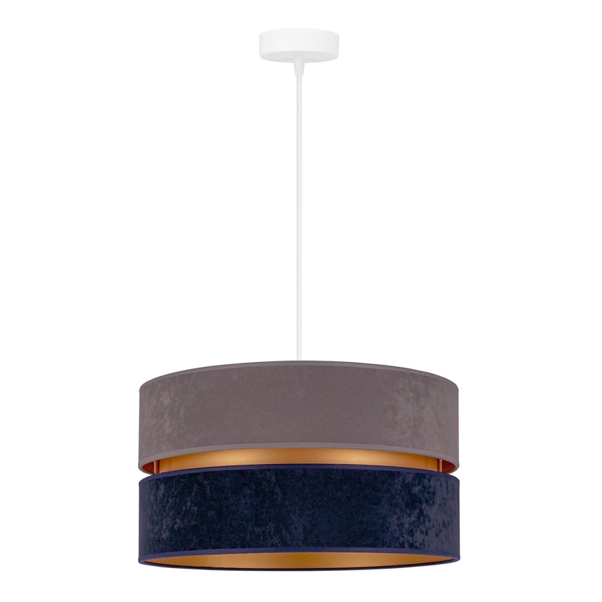 Duolla - Lustra ar auklu DUO 1xE27/15W/230V d. 40 cm zila