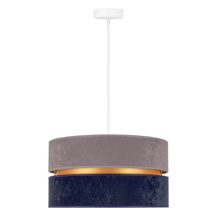 Duolla - Lustra ar auklu DUO 1xE27/15W/230V d. 40 cm zila
