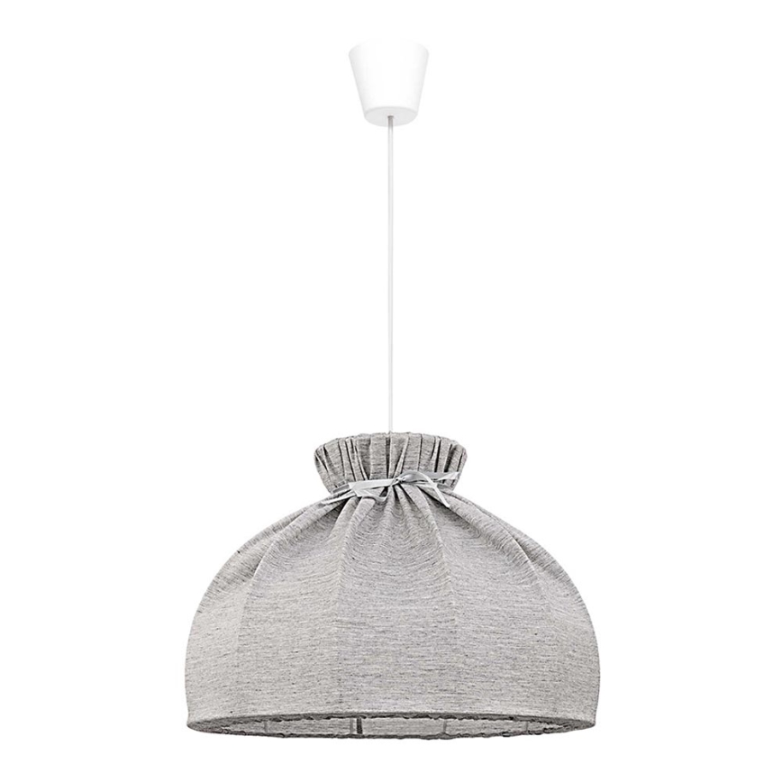 Duolla - Lustra ar auklu ECO 1xE27/40W/230V d. 38 cm pelēka