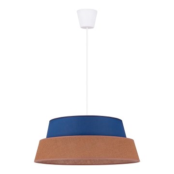 Duolla - Lustra ar auklu GALAXY 1xE27/40W/230V d. 50 cm zila