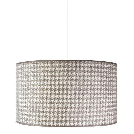 Duolla - Lustra ar auklu KENT 1xE27/40W/230V d. 45 cm pelēka
