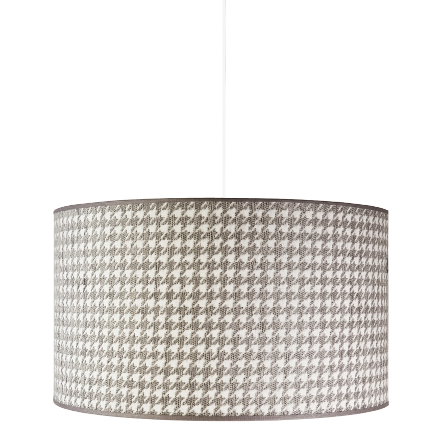 Duolla - Lustra ar auklu KENT 1xE27/40W/230V d. 45 cm pelēka