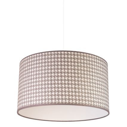 Duolla - Lustra ar auklu KENT 1xE27/40W/230V d. 45 cm pelēka