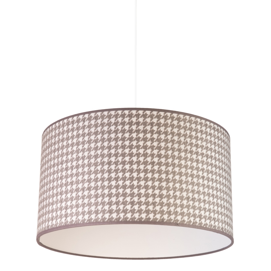 Duolla - Lustra ar auklu KENT 1xE27/40W/230V d. 45 cm pelēka