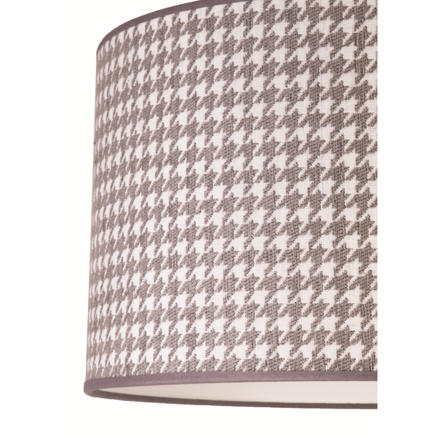 Duolla - Lustra ar auklu KENT 1xE27/40W/230V d. 45 cm pelēka