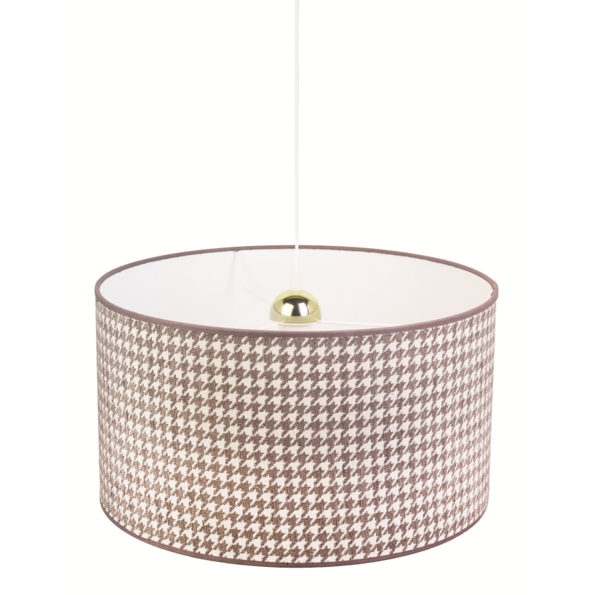 Duolla - Lustra ar auklu KENT 1xE27/40W/230V d. 45 cm pelēka