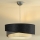 Duolla - Lustra ar auklu KOBO 1xE27/15W/230V d. 45 cm antracīta/pelēka/balta