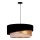 Duolla - Lustra ar auklu KOBO 1xE27/15W/230V d. 45 cm melna/zelta/krēmkrāsa