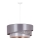 Duolla - Lustra ar auklu KOBO 1xE27/15W/230V d. 45 cm sudraba/zelta