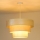 Duolla - Lustra ar auklu LUNETA 1xE27/40W/230V d. 45 cm krēmkrāsa