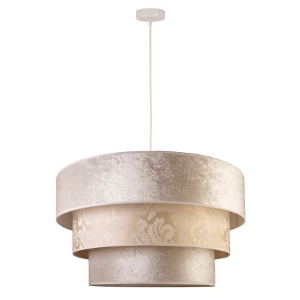 Duolla - Lustra ar auklu LUNETA 1xE27/40W/230V d. 45 cm krēmkrāsa