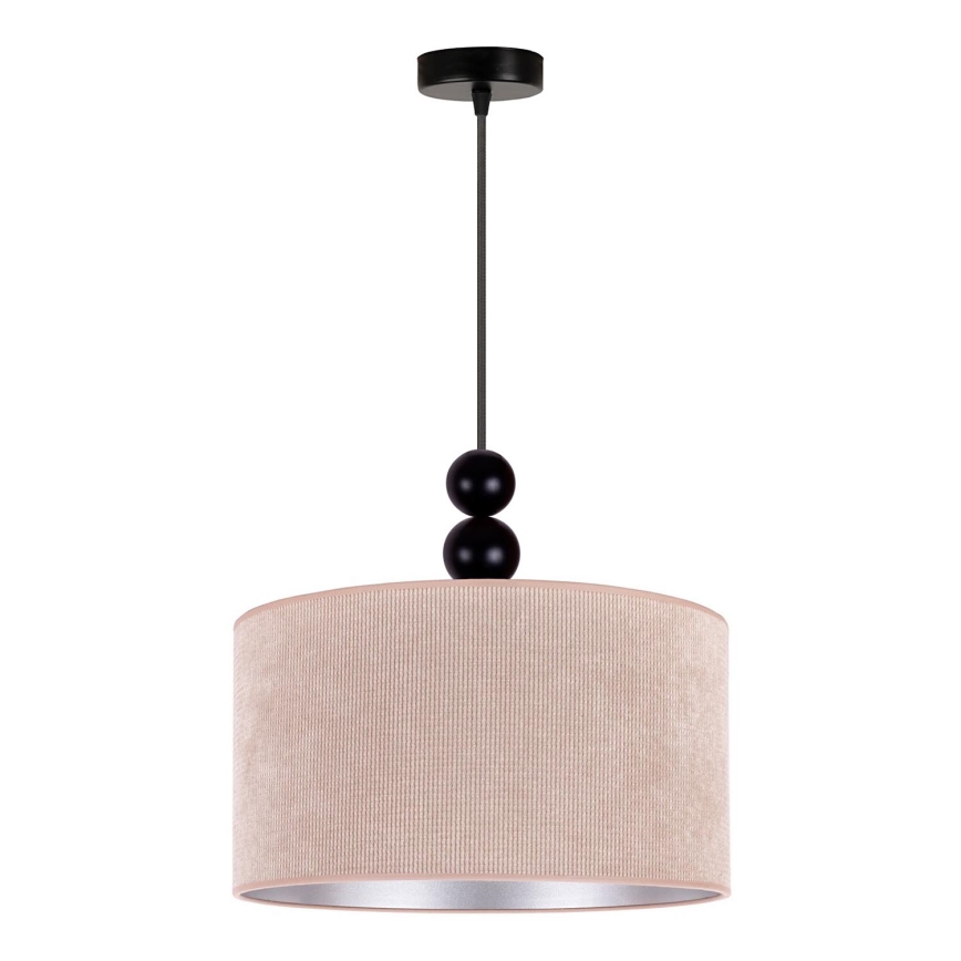 Duolla - Lustra ar auklu LYON 1xE27/15W/230V d. 40 cm bēša