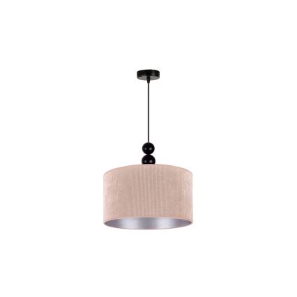 Duolla - Lustra ar auklu LYON 1xE27/15W/230V d. 40 cm bēša