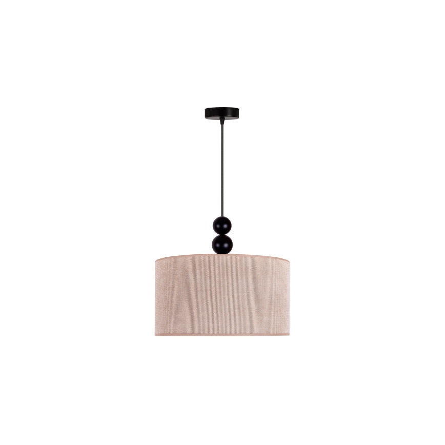 Duolla - Lustra ar auklu LYON 1xE27/15W/230V d. 40 cm bēša