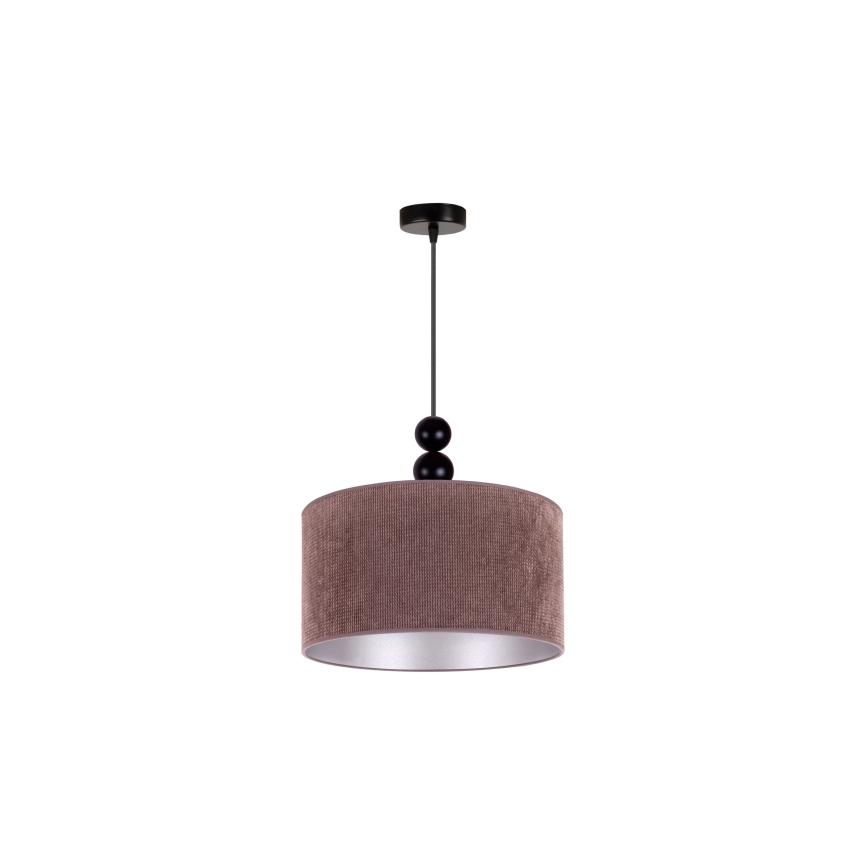 Duolla - Lustra ar auklu LYON 1xE27/15W/230V d. 40 cm brūna